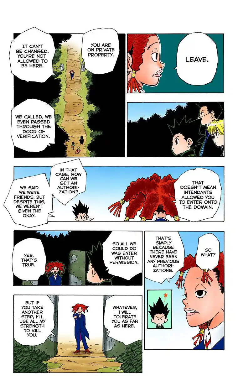 Hunter X Hunter Full Color Vol.5 Chapter 41