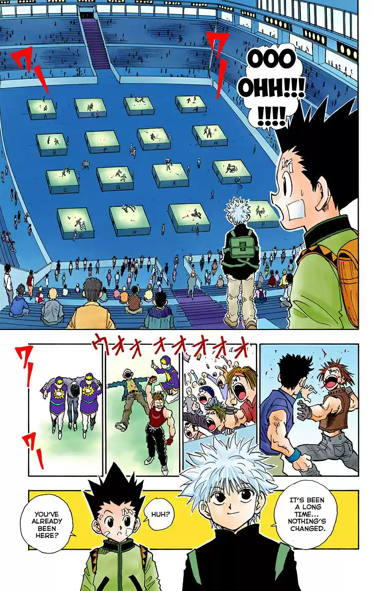 Hunter X Hunter Full Color Vol.5 Chapter 44: The Heavens Arena