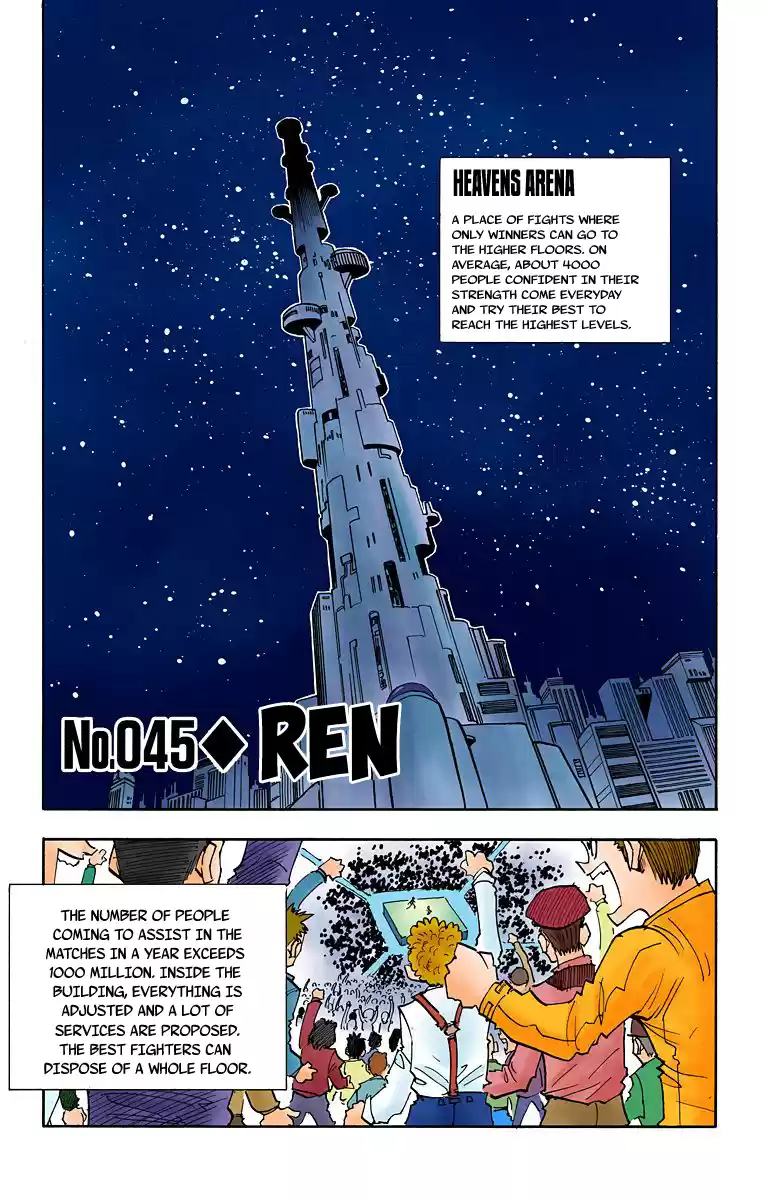 Hunter X Hunter Full Color Vol.6 Chapter 45: "ren"