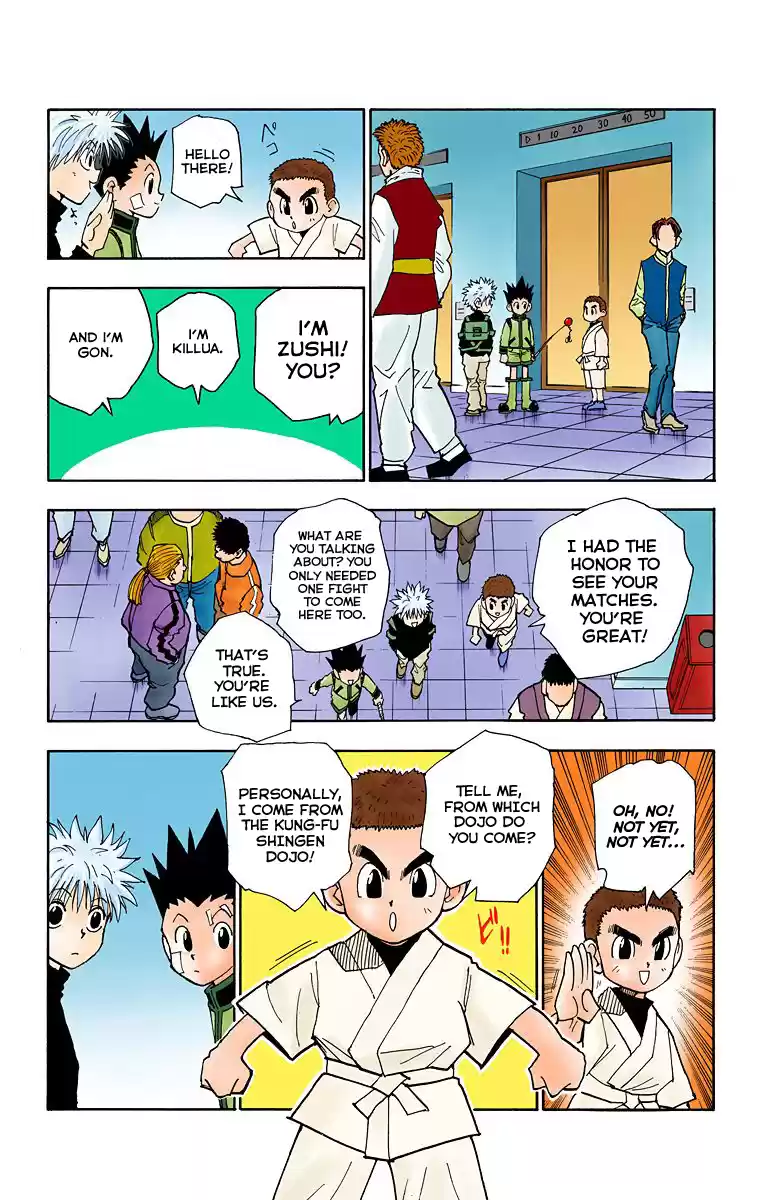 Hunter X Hunter Full Color Vol.6 Chapter 45: "ren"