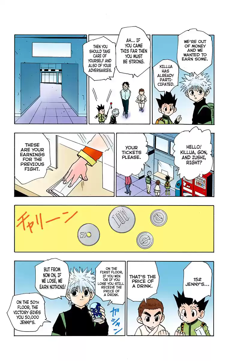 Hunter X Hunter Full Color Vol.6 Chapter 45: "ren"