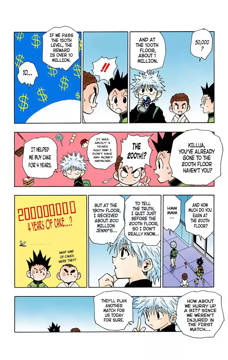 Hunter X Hunter Full Color Vol.6 Chapter 45: "ren"