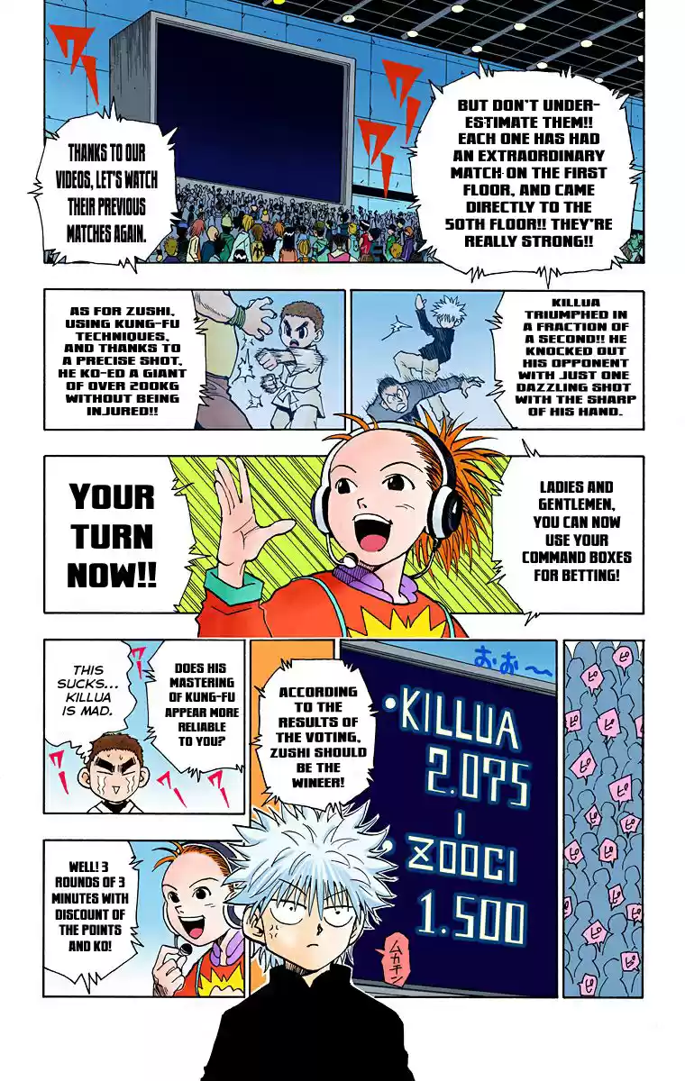 Hunter X Hunter Full Color Vol.6 Chapter 45: "ren"