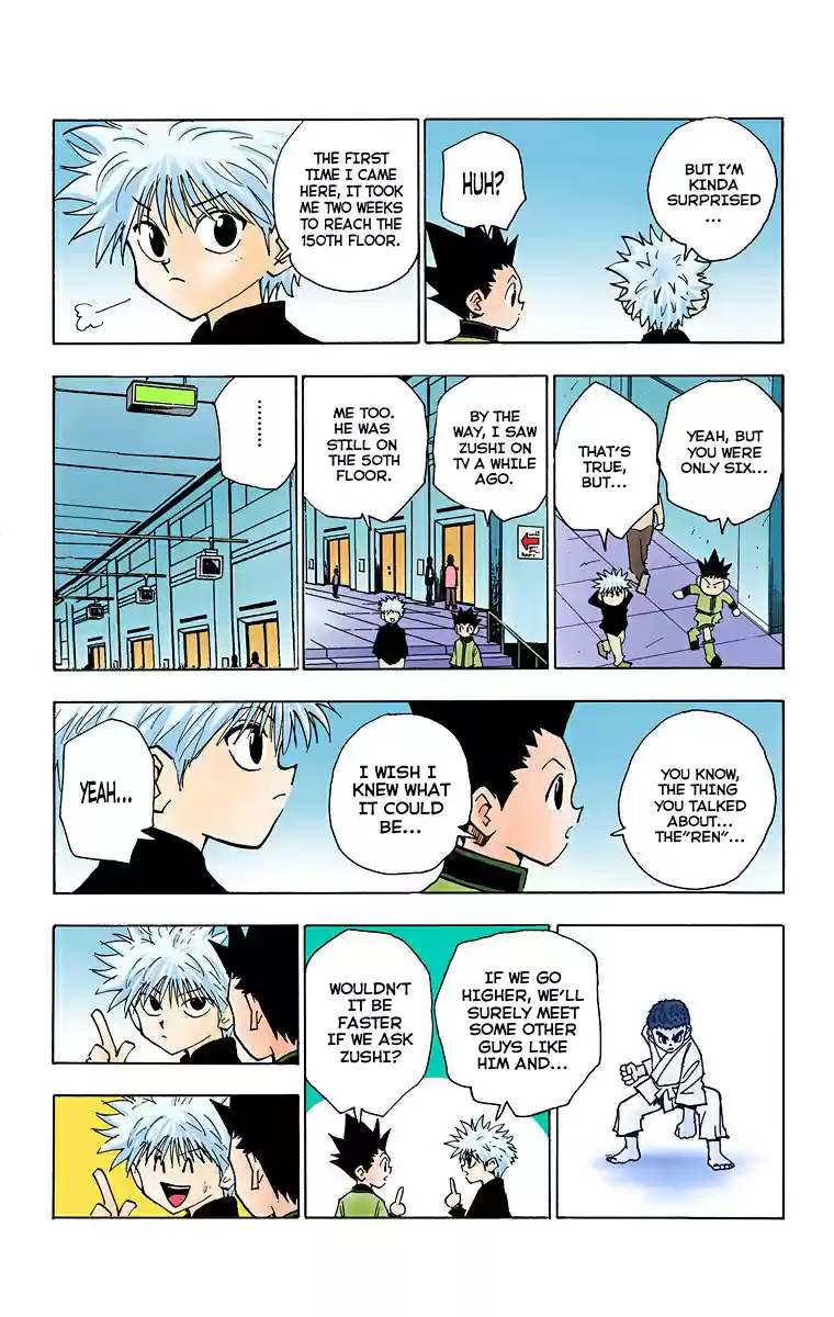 Hunter X Hunter Full Color Vol.6 Chapter 46: "nen"
