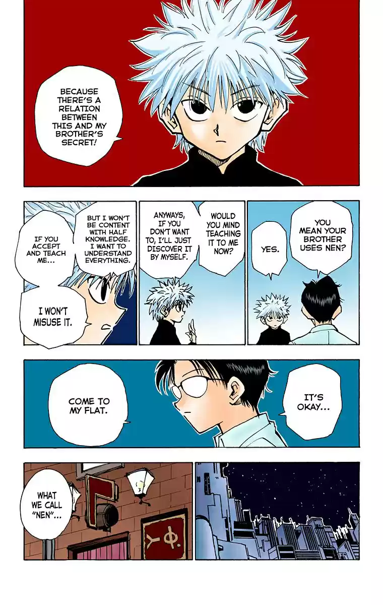 Hunter X Hunter Full Color Vol.6 Chapter 46: "nen"