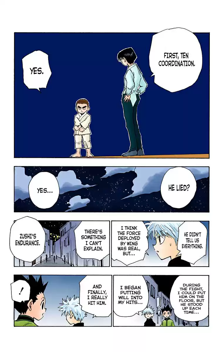 Hunter X Hunter Full Color Vol.6 Chapter 46: "nen"