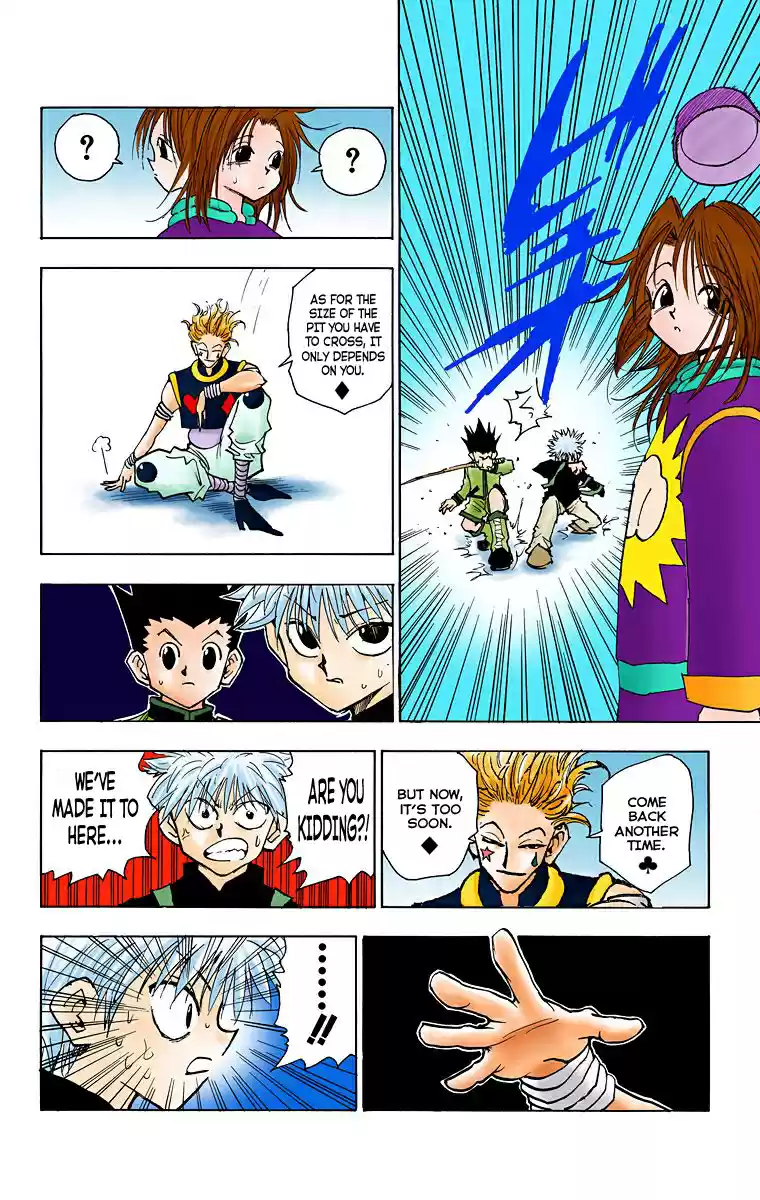 Hunter X Hunter Full Color Vol.6 Chapter 47: The Invisible Wall