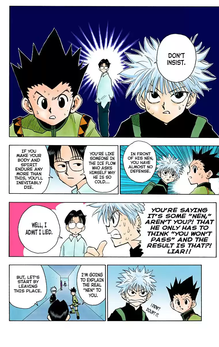 Hunter X Hunter Full Color Vol.6 Chapter 47: The Invisible Wall