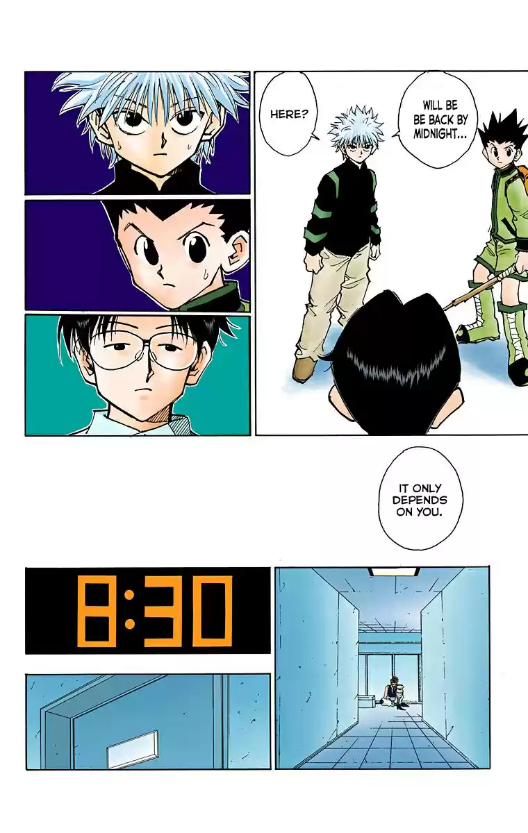 Hunter X Hunter Full Color Vol.6 Chapter 47: The Invisible Wall