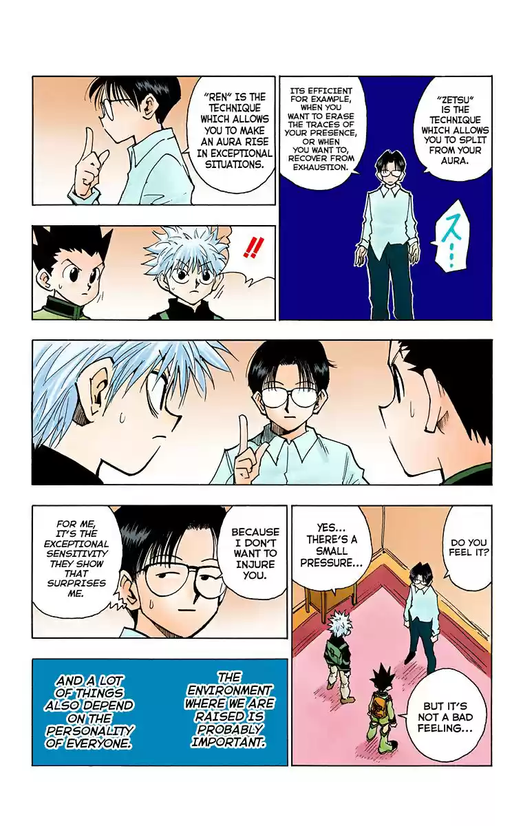 Hunter X Hunter Full Color Vol.6 Chapter 47: The Invisible Wall