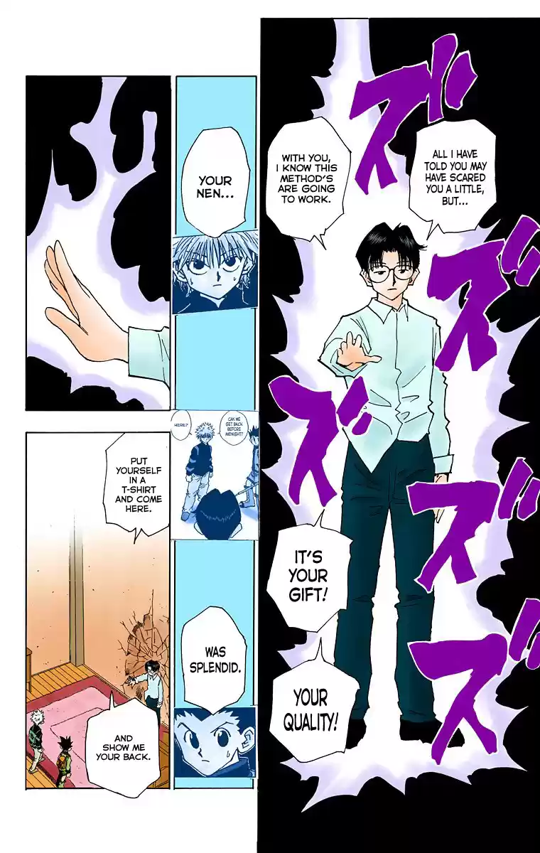 Hunter X Hunter Full Color Vol.6 Chapter 48: Hisoka's Terms