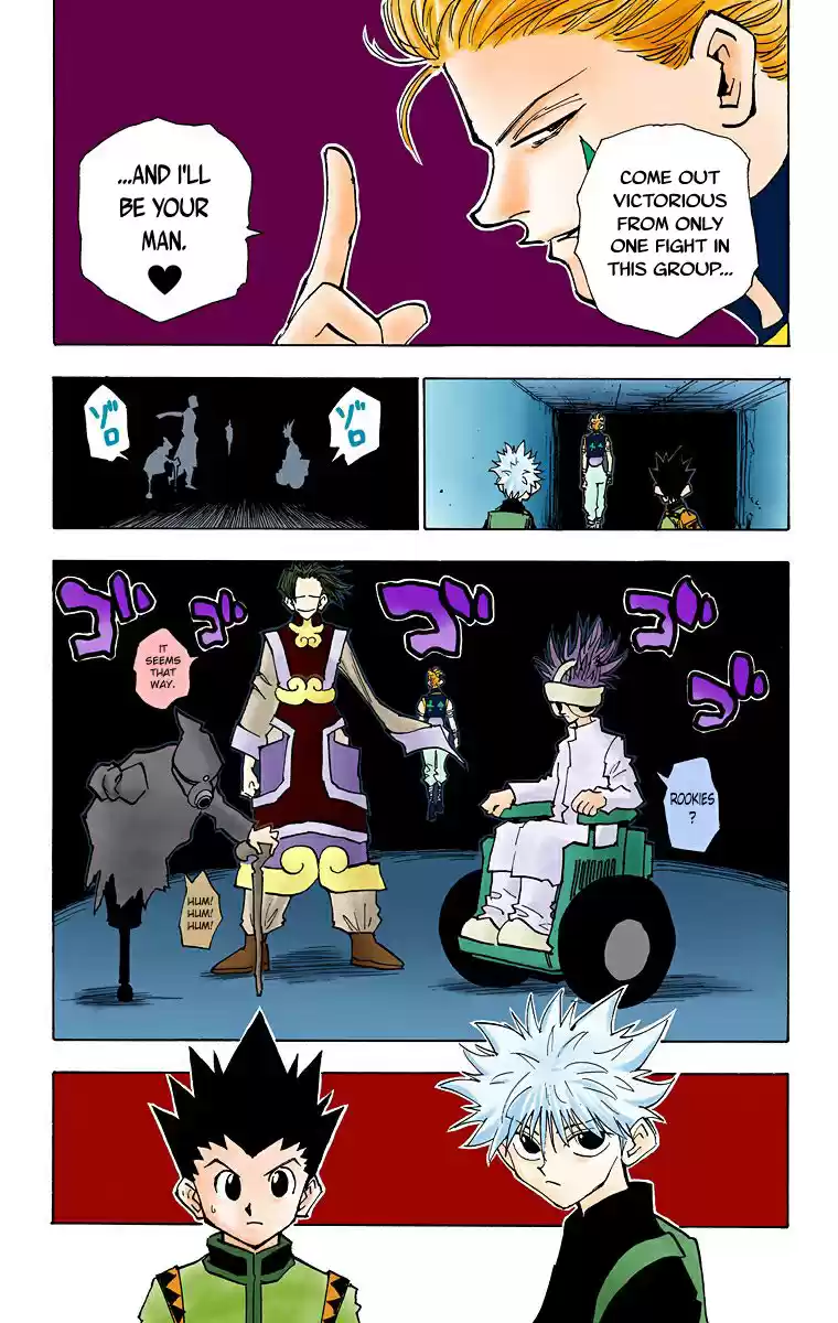Hunter X Hunter Full Color Vol.6 Chapter 48: Hisoka's Terms