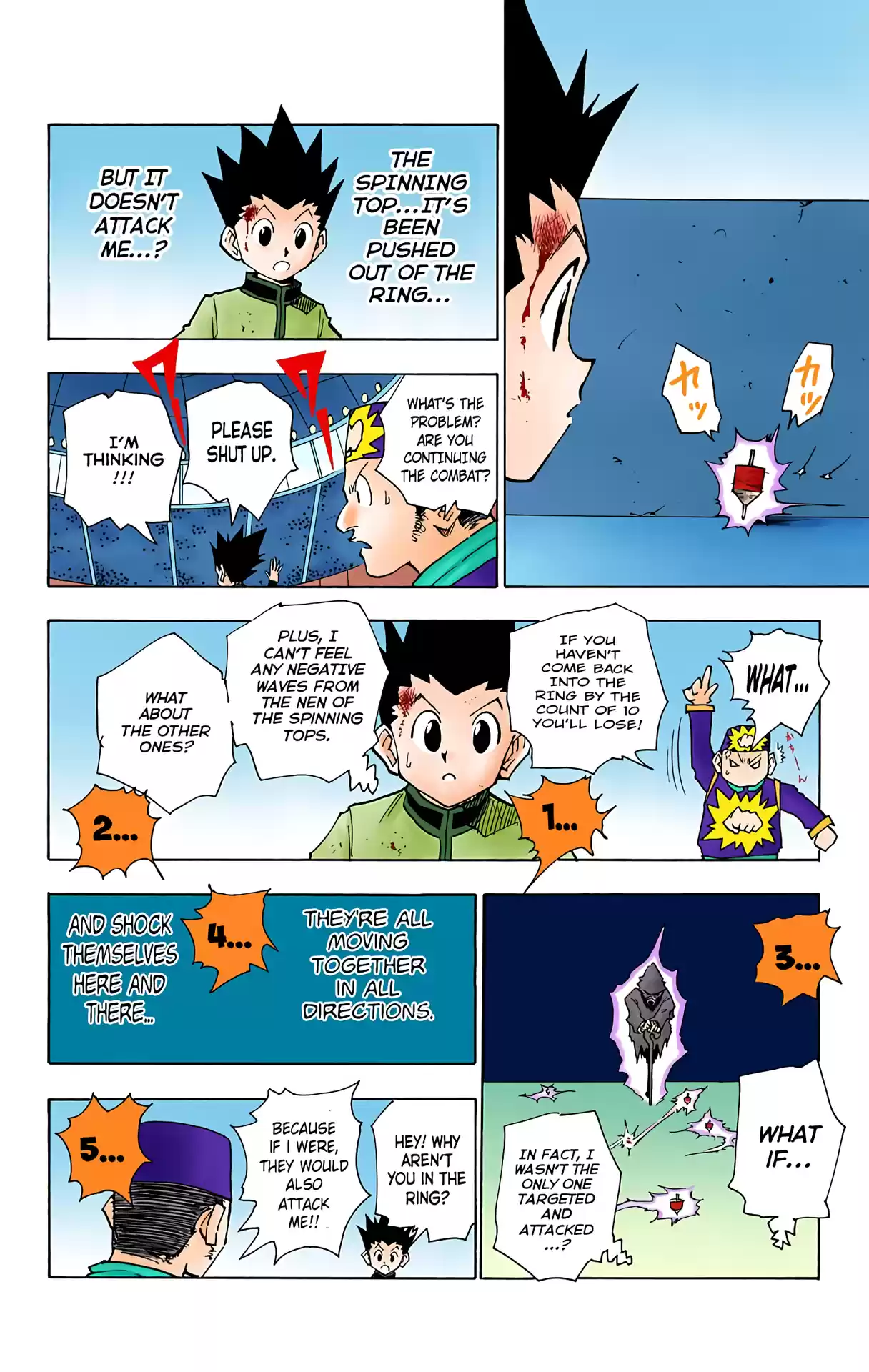 Hunter X Hunter Full Color Vol.6 Chapter 50: "zetsu"