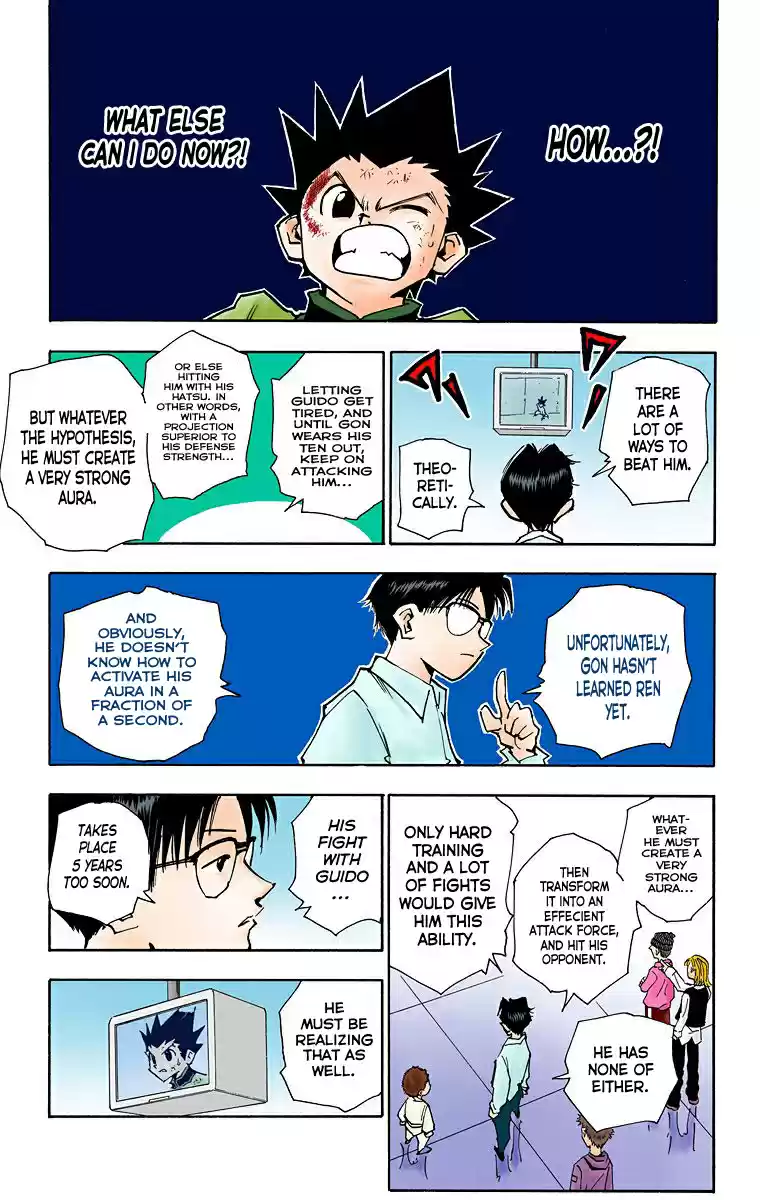 Hunter X Hunter Full Color Vol.6 Chapter 50: "zetsu"