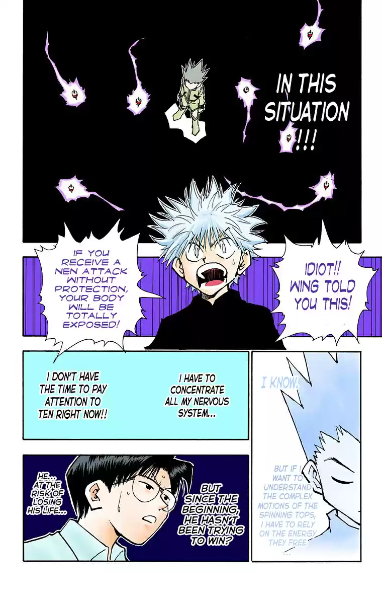 Hunter X Hunter Full Color Vol.6 Chapter 50: "zetsu"