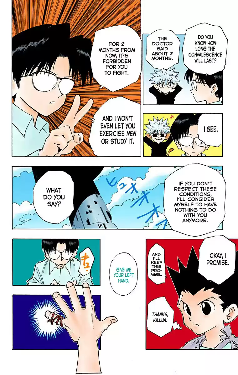 Hunter X Hunter Full Color Vol.6 Chapter 51: "ten"