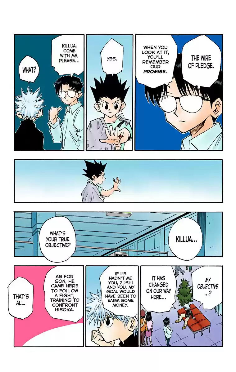 Hunter X Hunter Full Color Vol.6 Chapter 51: "ten"