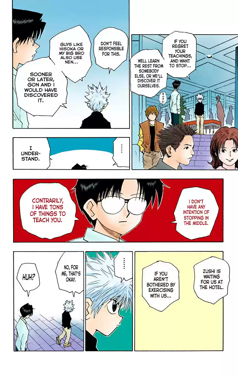 Hunter X Hunter Full Color Vol.6 Chapter 51: "ten"