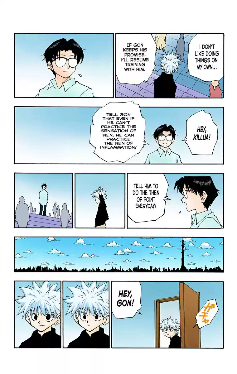 Hunter X Hunter Full Color Vol.6 Chapter 51: "ten"
