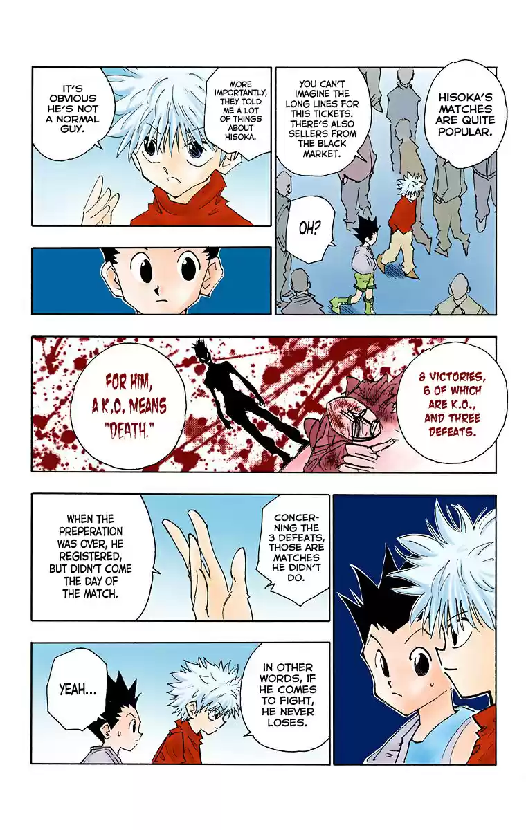 Hunter X Hunter Full Color Vol.6 Chapter 52: Kastro