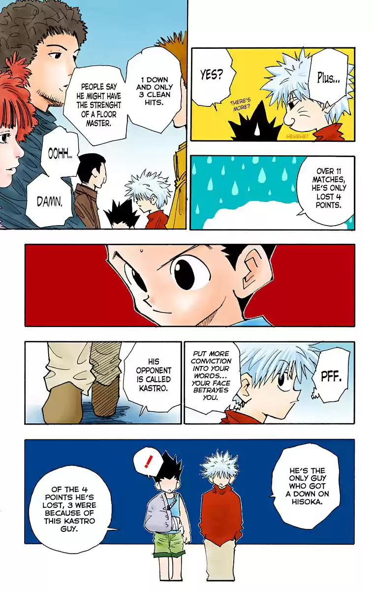 Hunter X Hunter Full Color Vol.6 Chapter 52: Kastro
