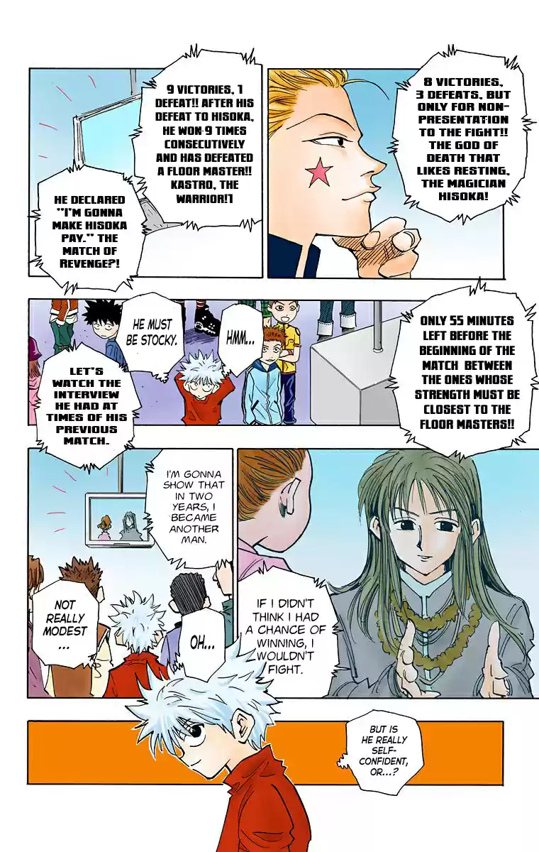 Hunter X Hunter Full Color Vol.6 Chapter 52: Kastro