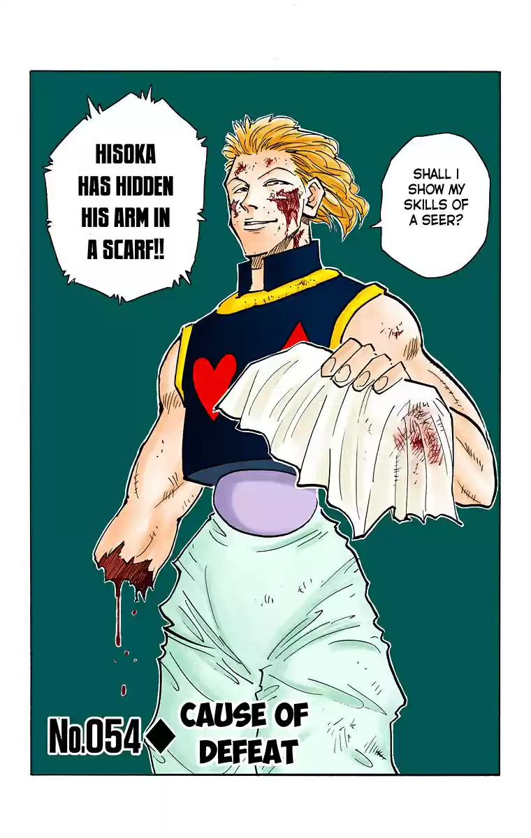 Hunter X Hunter Full Color Vol.6 Chapter 54: Cause Of Defeat