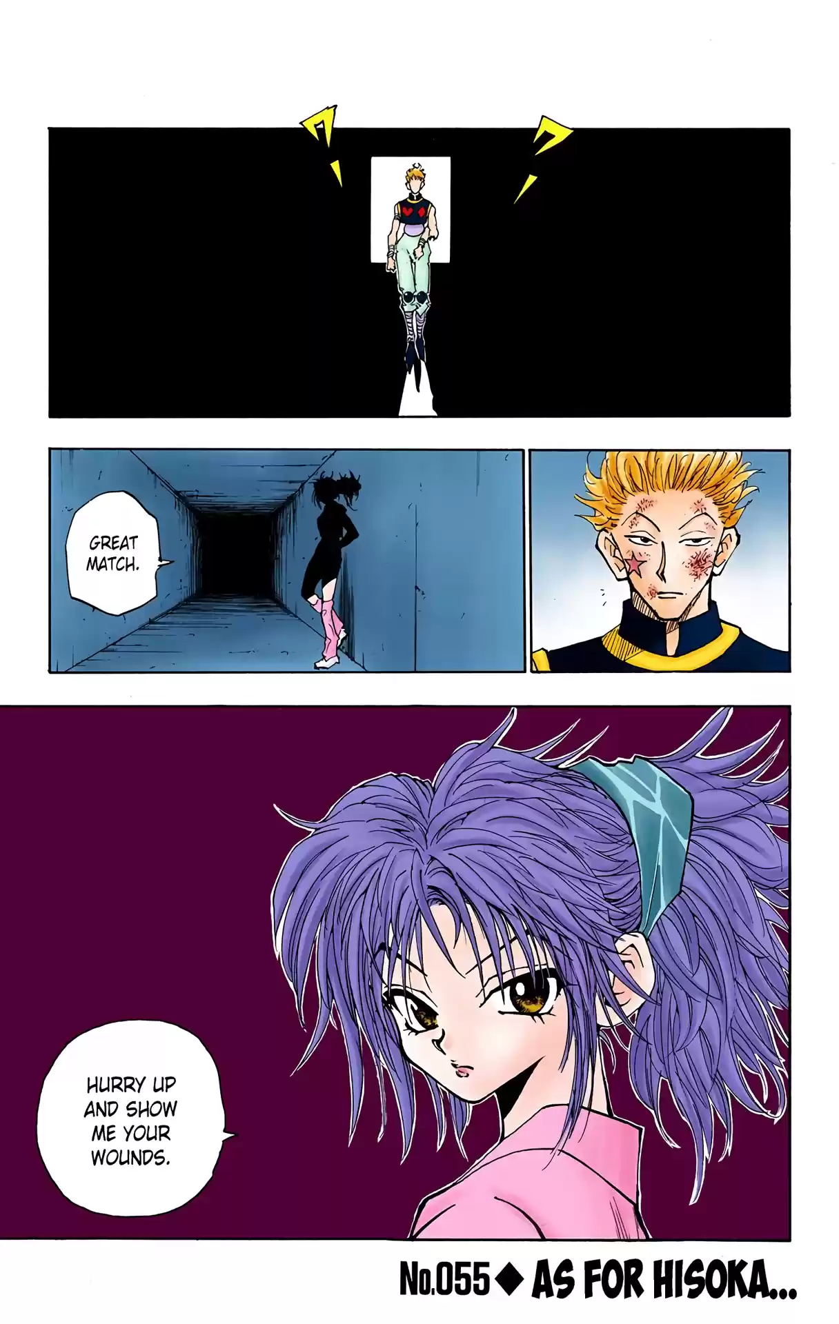 Hunter X Hunter Full Color Vol.7 Chapter 55: As For Hisoka...