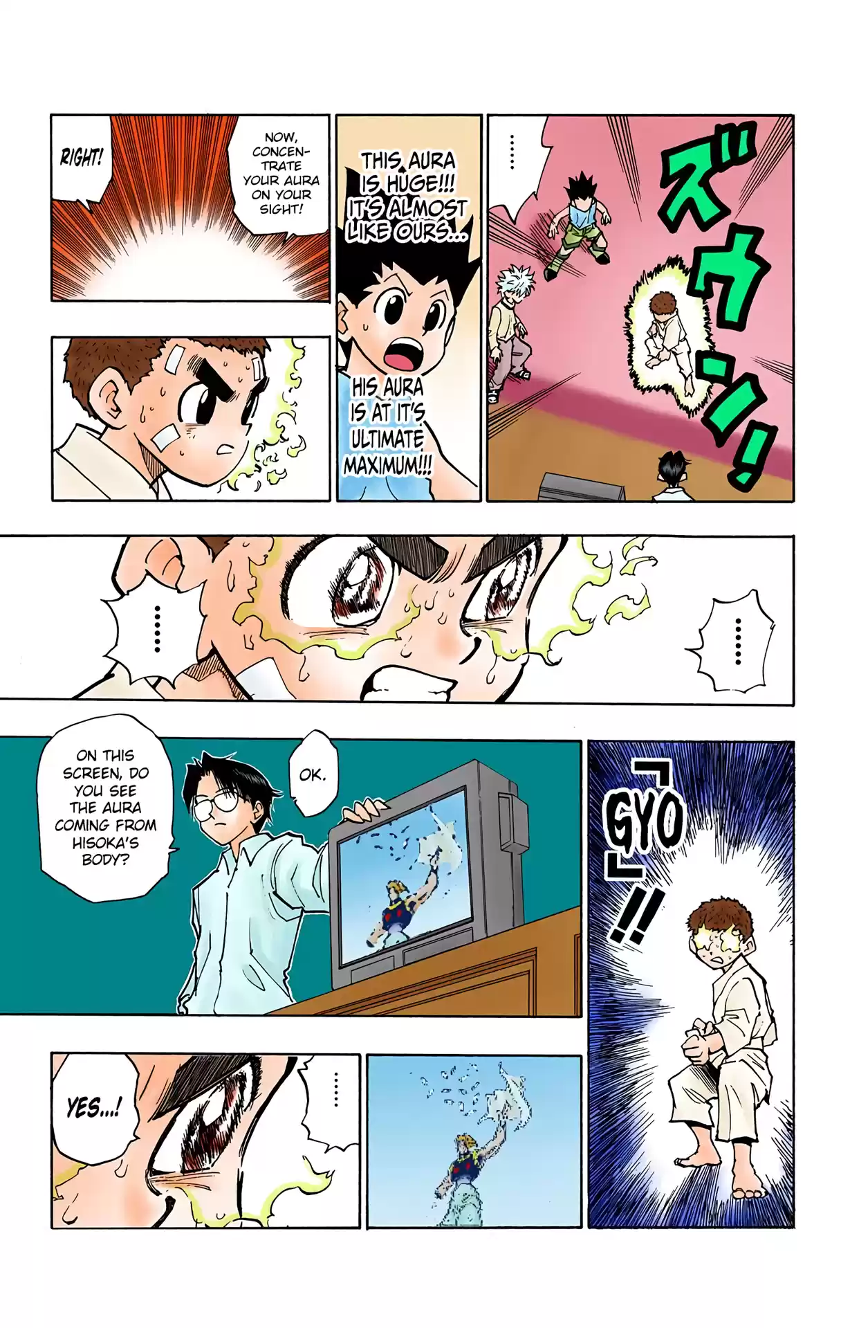 Hunter X Hunter Full Color Vol.7 Chapter 56: Training Resumes