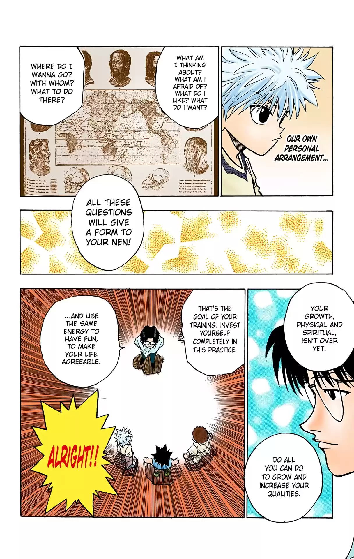 Hunter X Hunter Full Color Vol.7 Chapter 56: Training Resumes