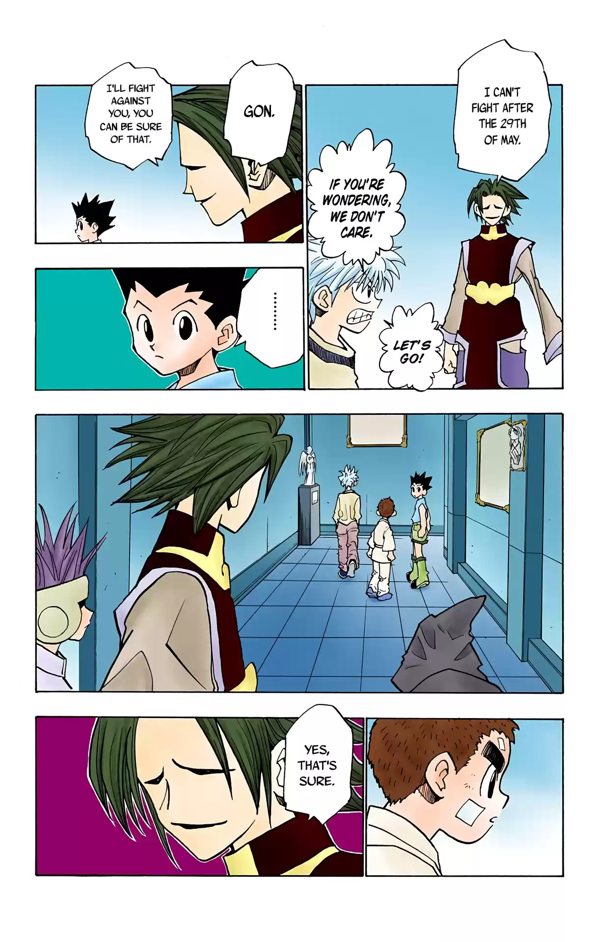 Hunter X Hunter Full Color Vol.7 Chapter 56: Training Resumes