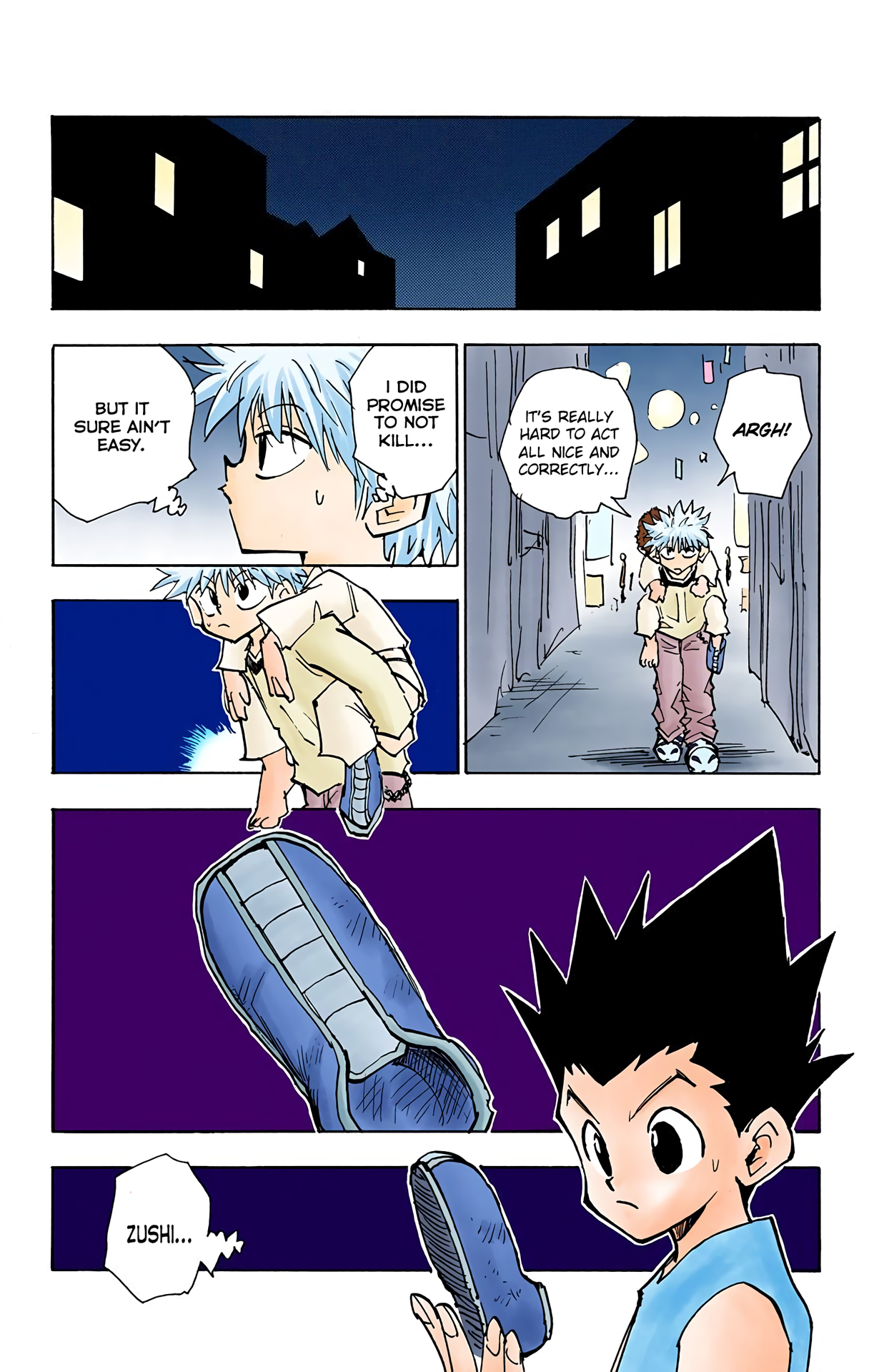 Hunter X Hunter Full Color Vol.7 Chapter 57: Promise