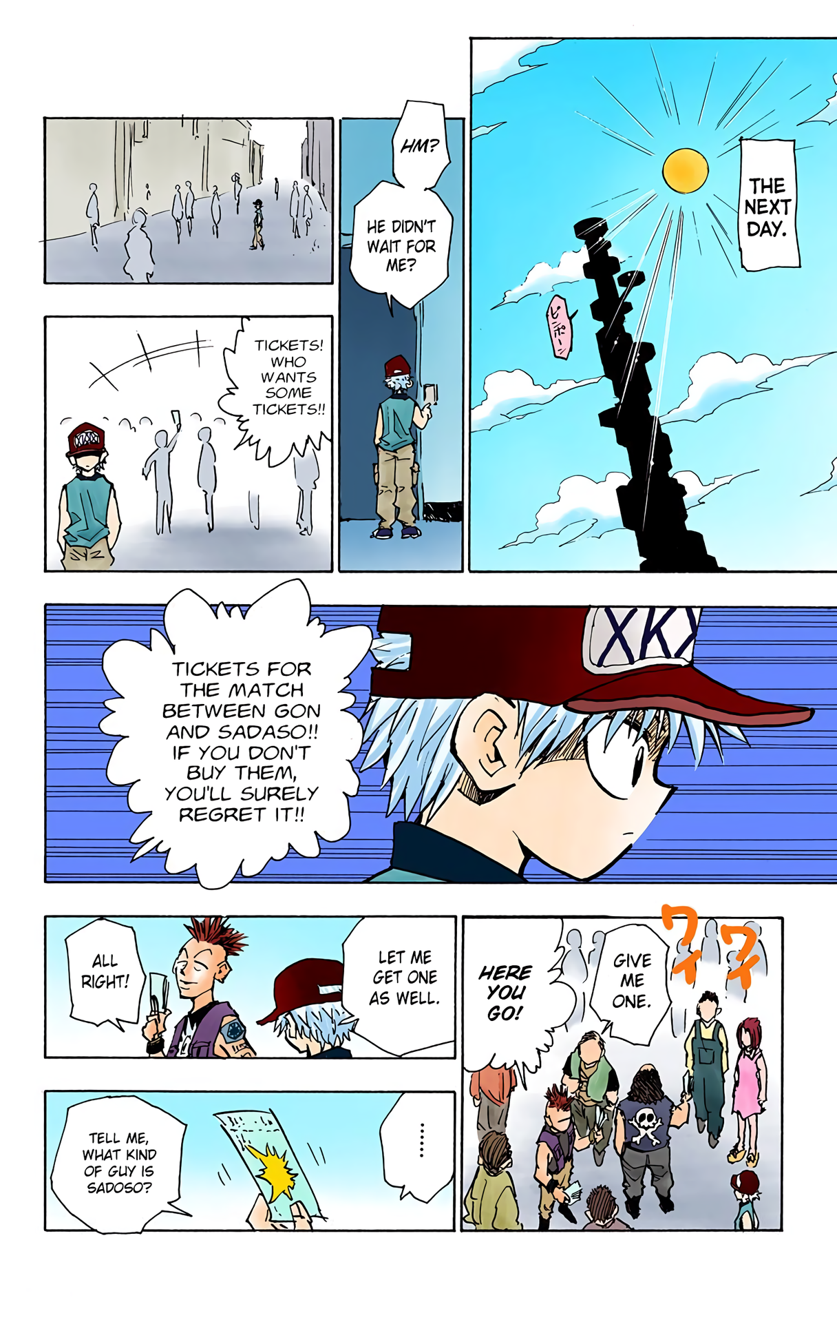 Hunter X Hunter Full Color Vol.7 Chapter 57: Promise