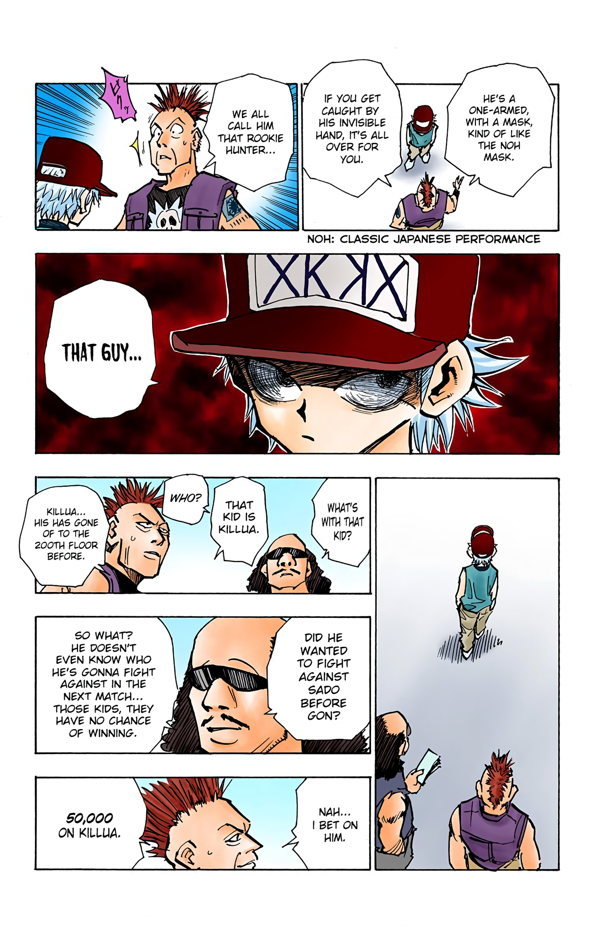 Hunter X Hunter Full Color Vol.7 Chapter 57: Promise