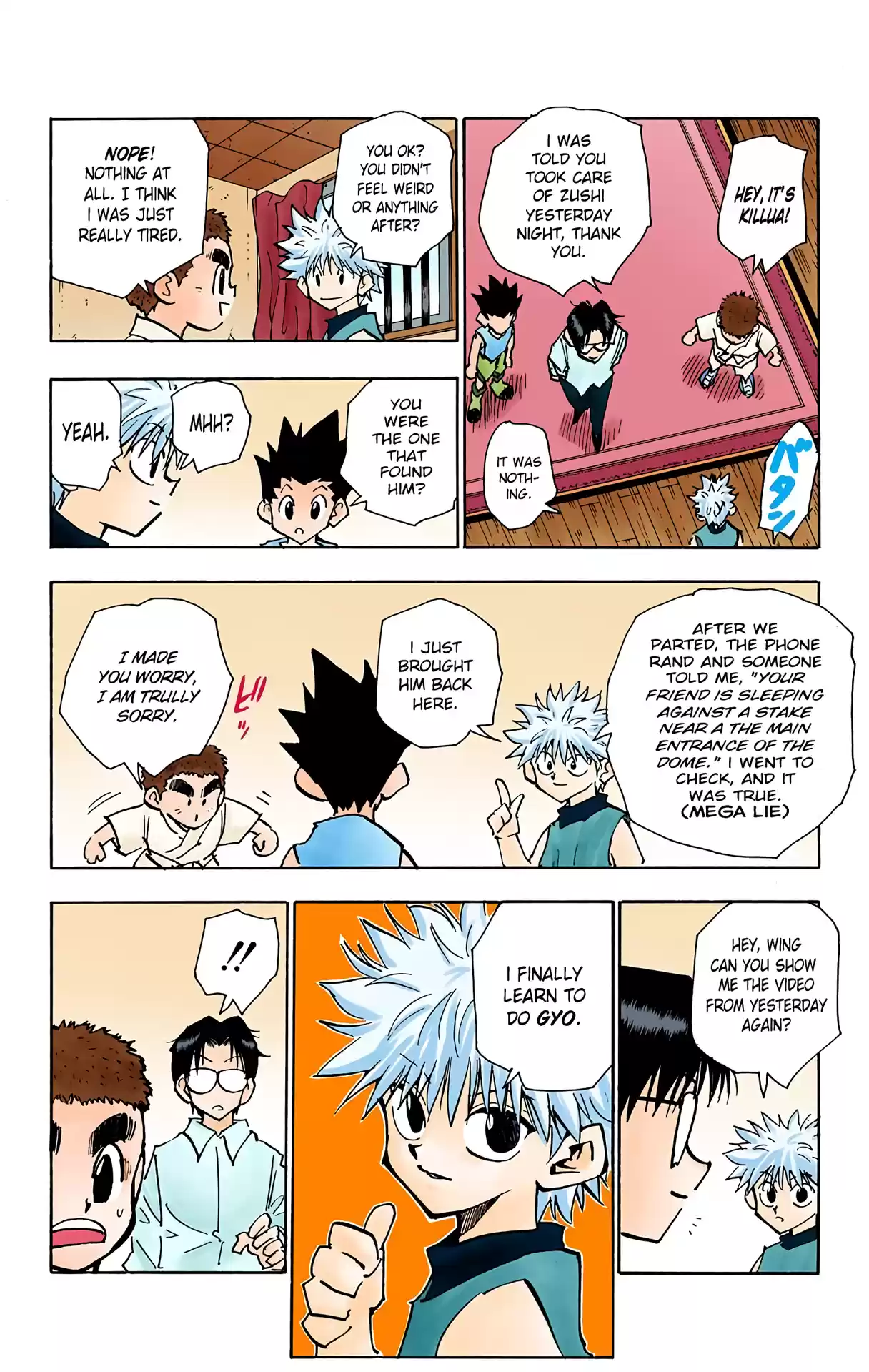 Hunter X Hunter Full Color Vol.7 Chapter 57: Promise