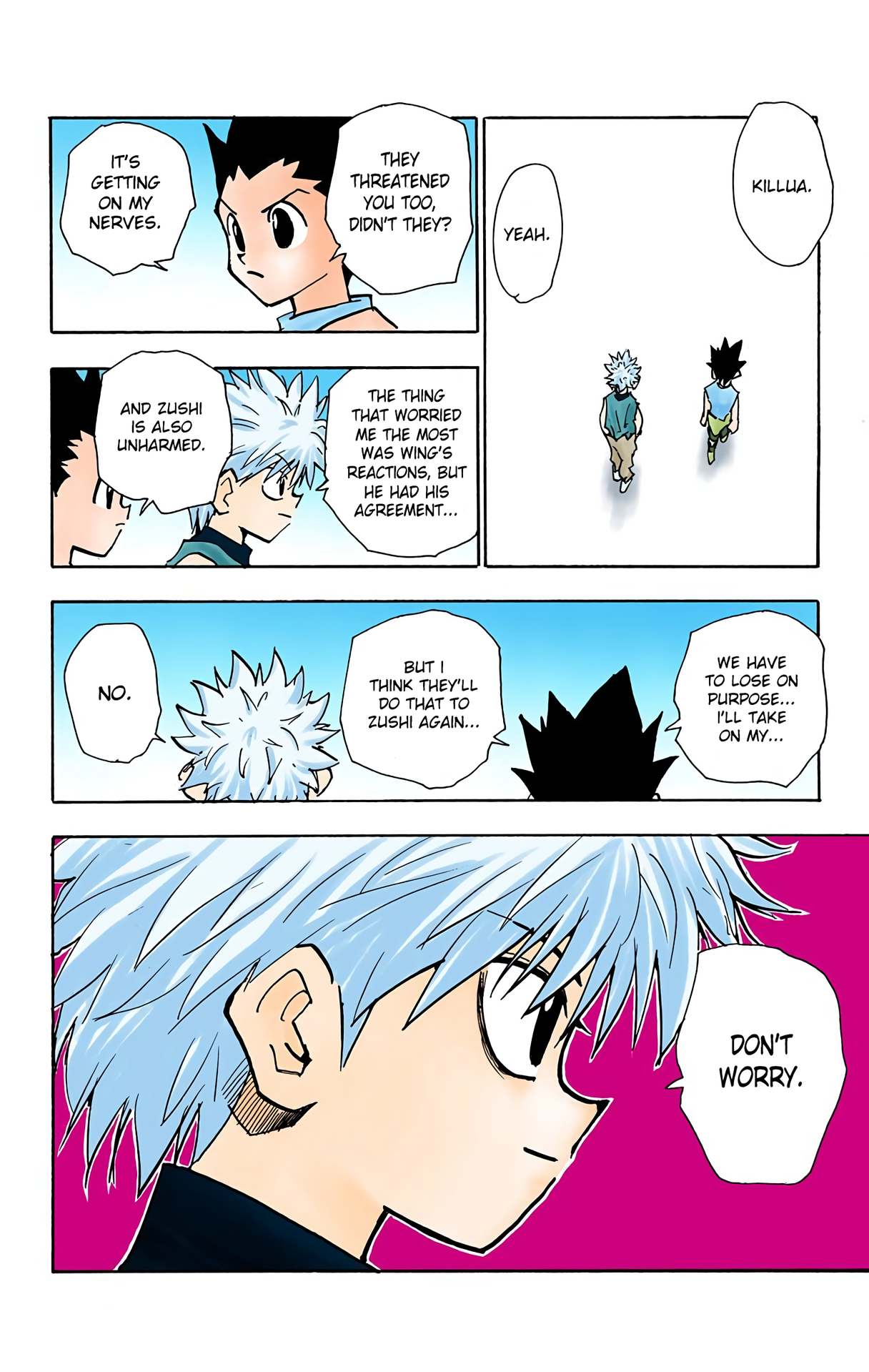 Hunter X Hunter Full Color Vol.7 Chapter 57: Promise