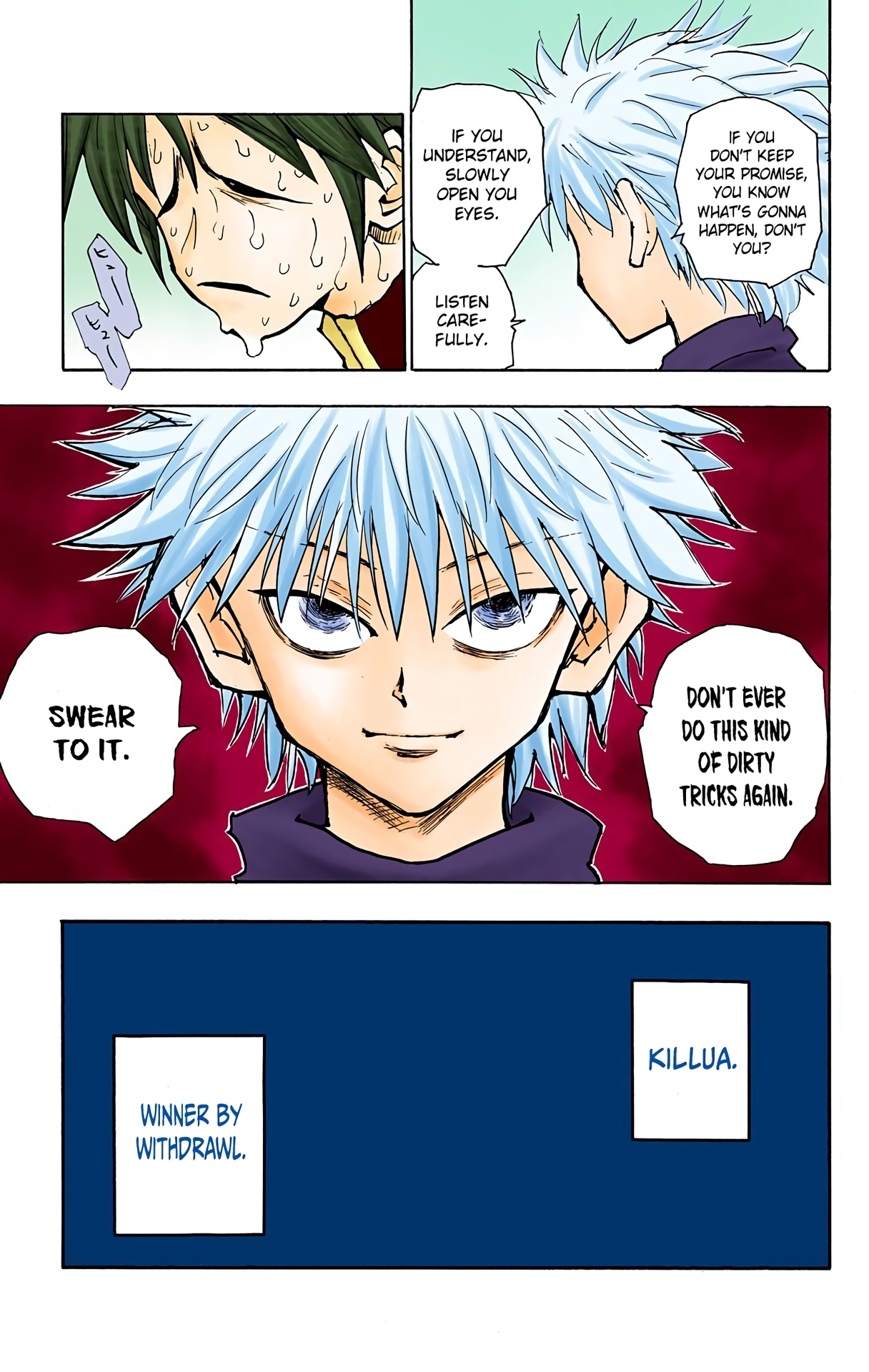 Hunter X Hunter Full Color Vol.7 Chapter 57: Promise
