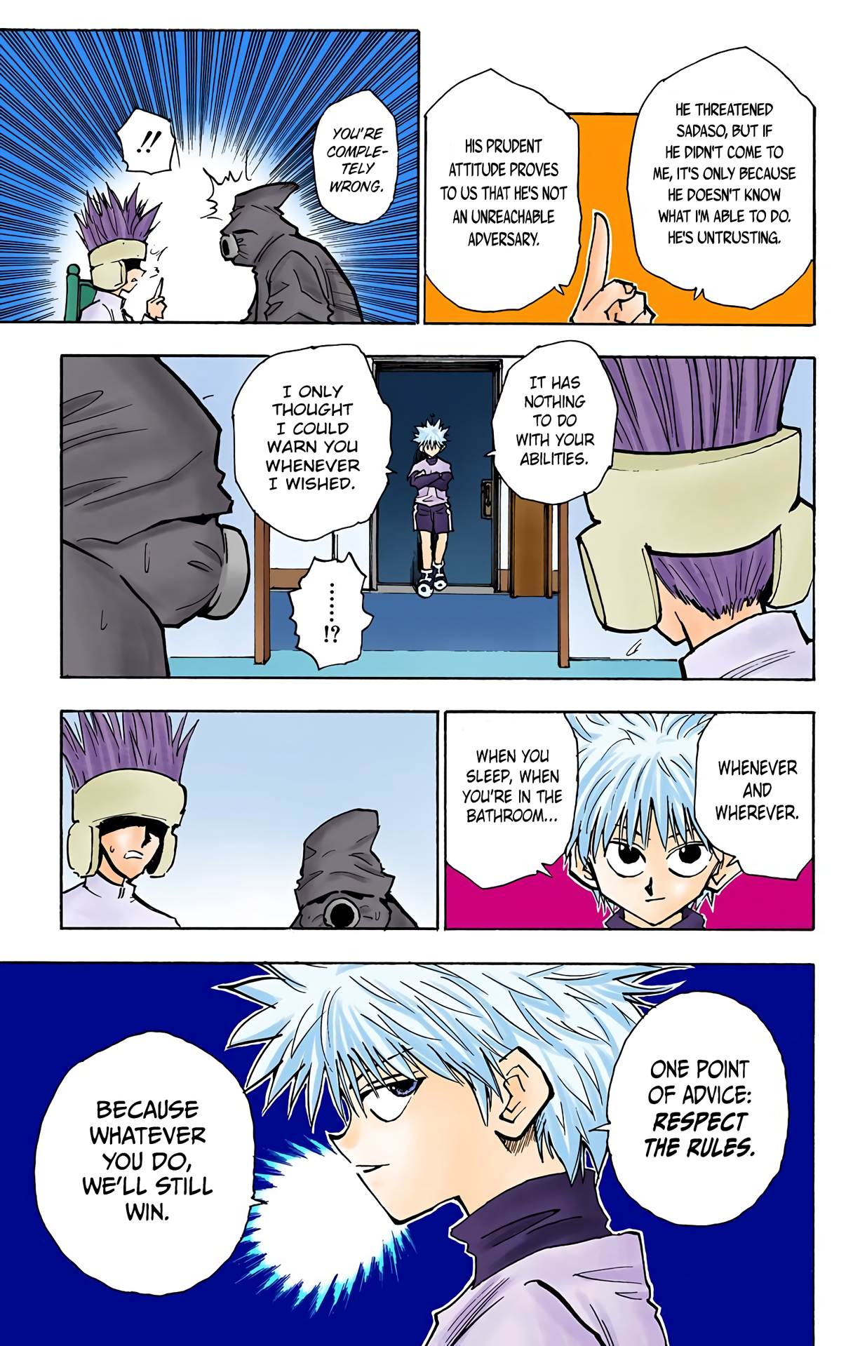 Hunter X Hunter Full Color Vol.7 Chapter 58: Rematch