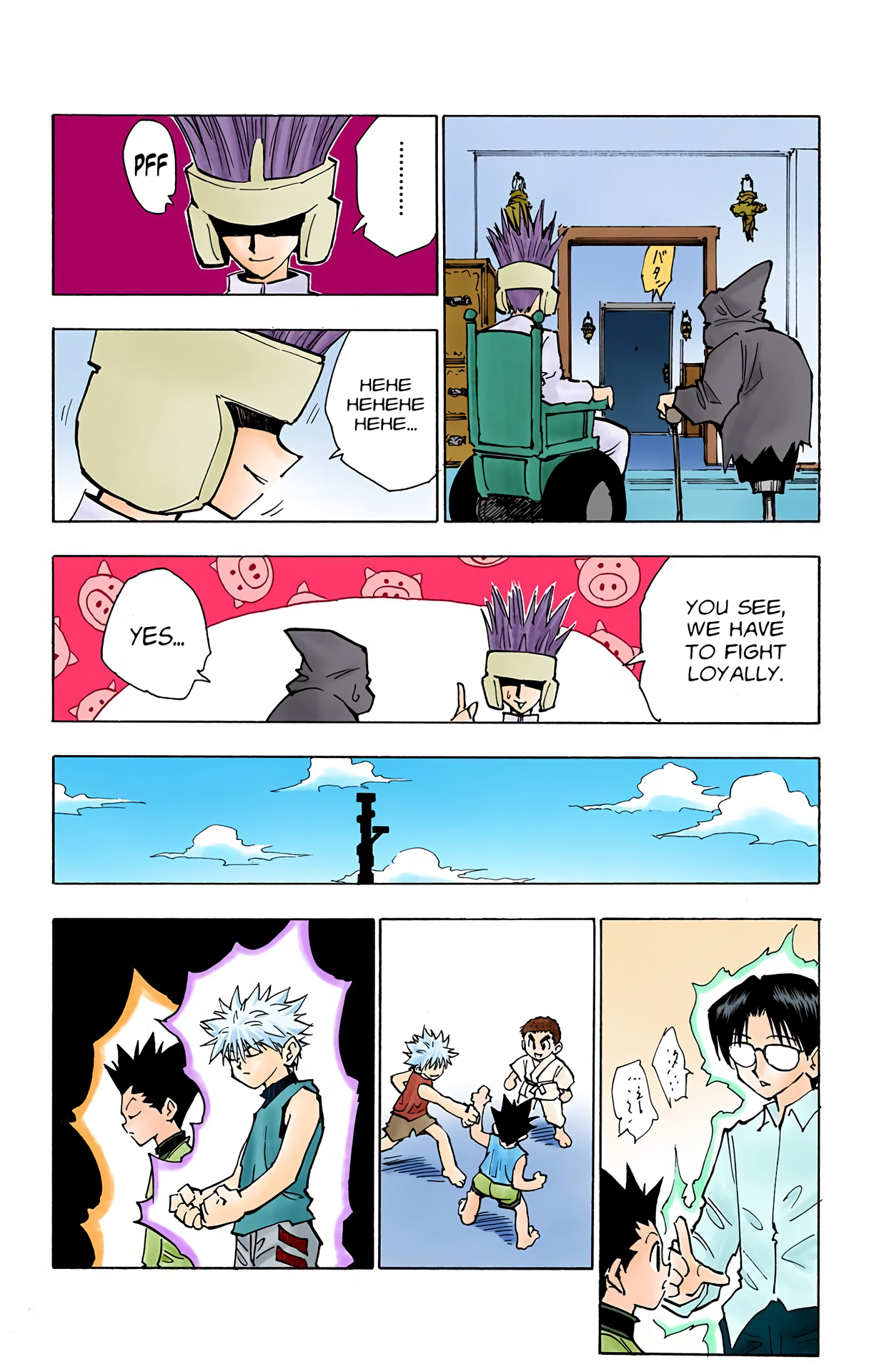 Hunter X Hunter Full Color Vol.7 Chapter 58: Rematch