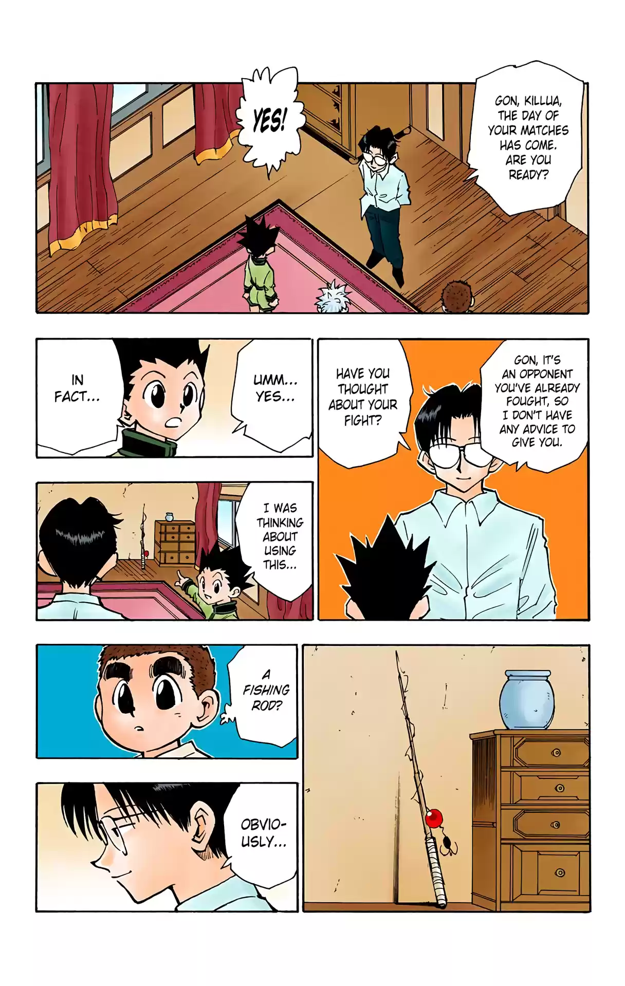 Hunter X Hunter Full Color Vol.7 Chapter 58: Rematch