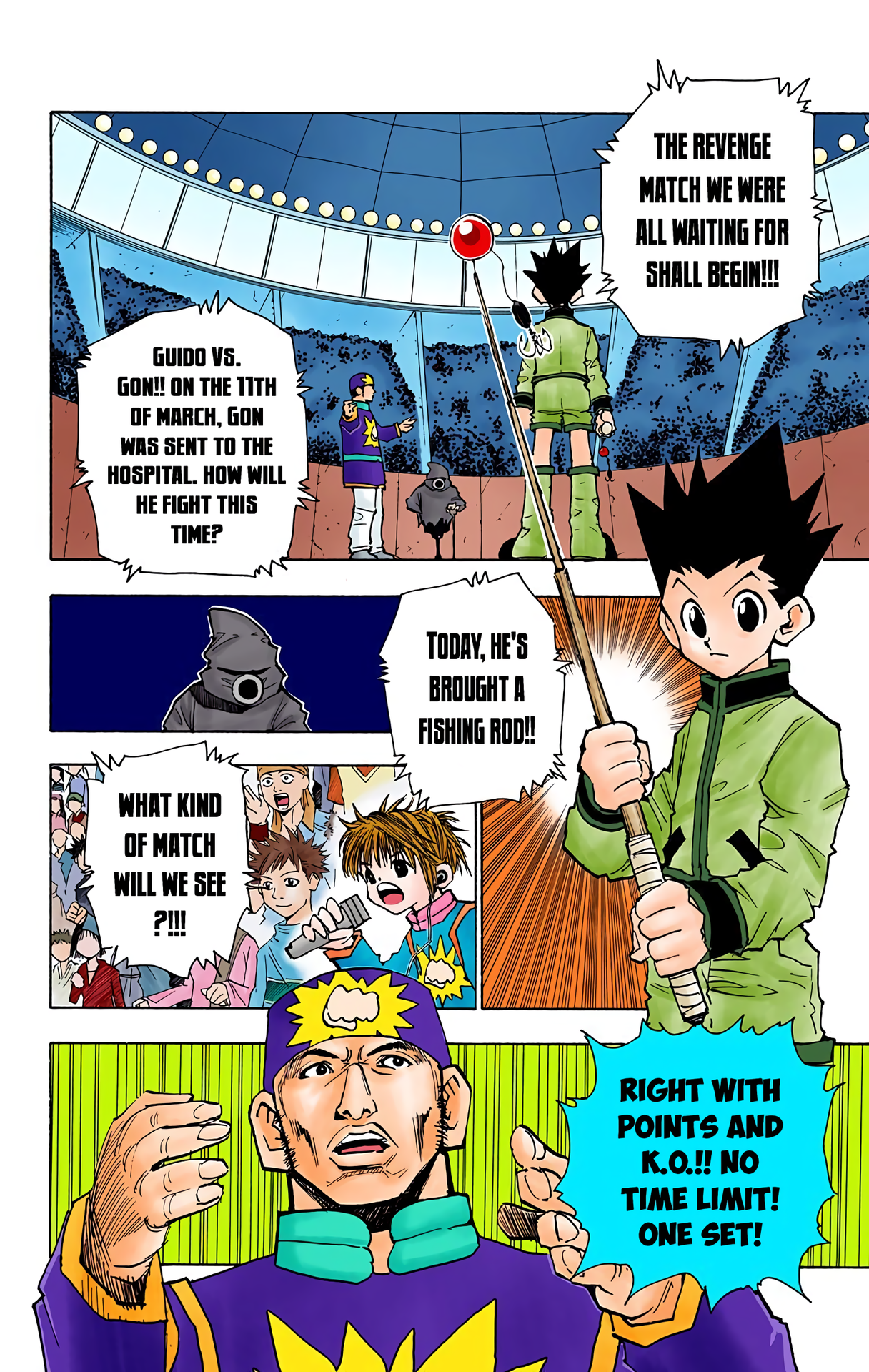 Hunter X Hunter Full Color Vol.7 Chapter 58: Rematch