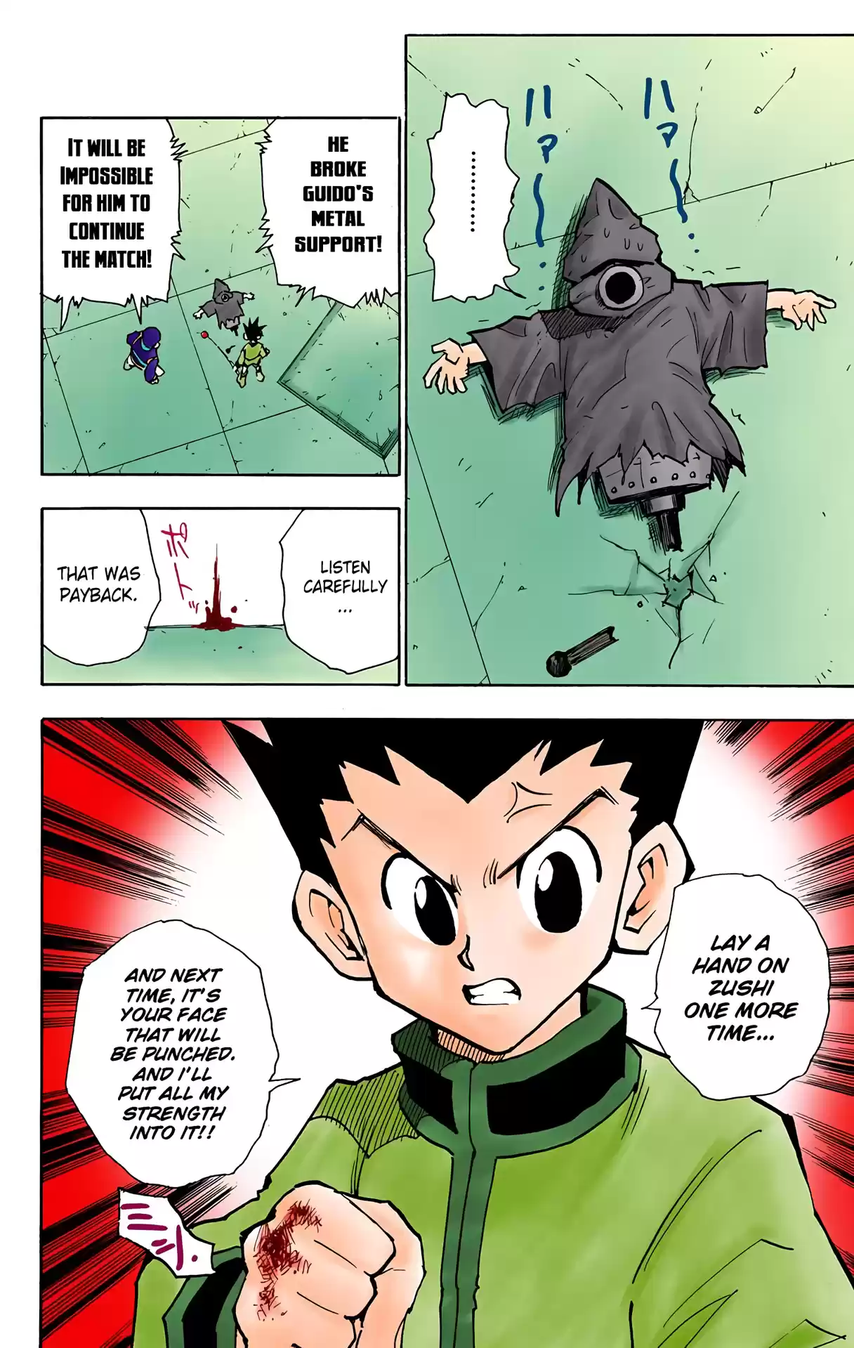 Hunter X Hunter Full Color Vol.7 Chapter 58: Rematch