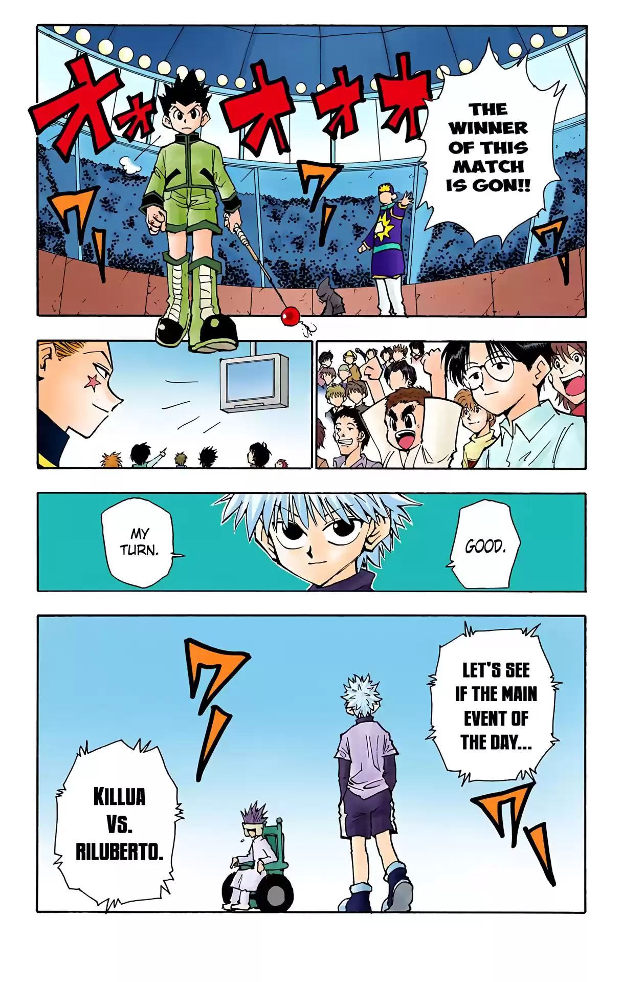 Hunter X Hunter Full Color Vol.7 Chapter 58: Rematch