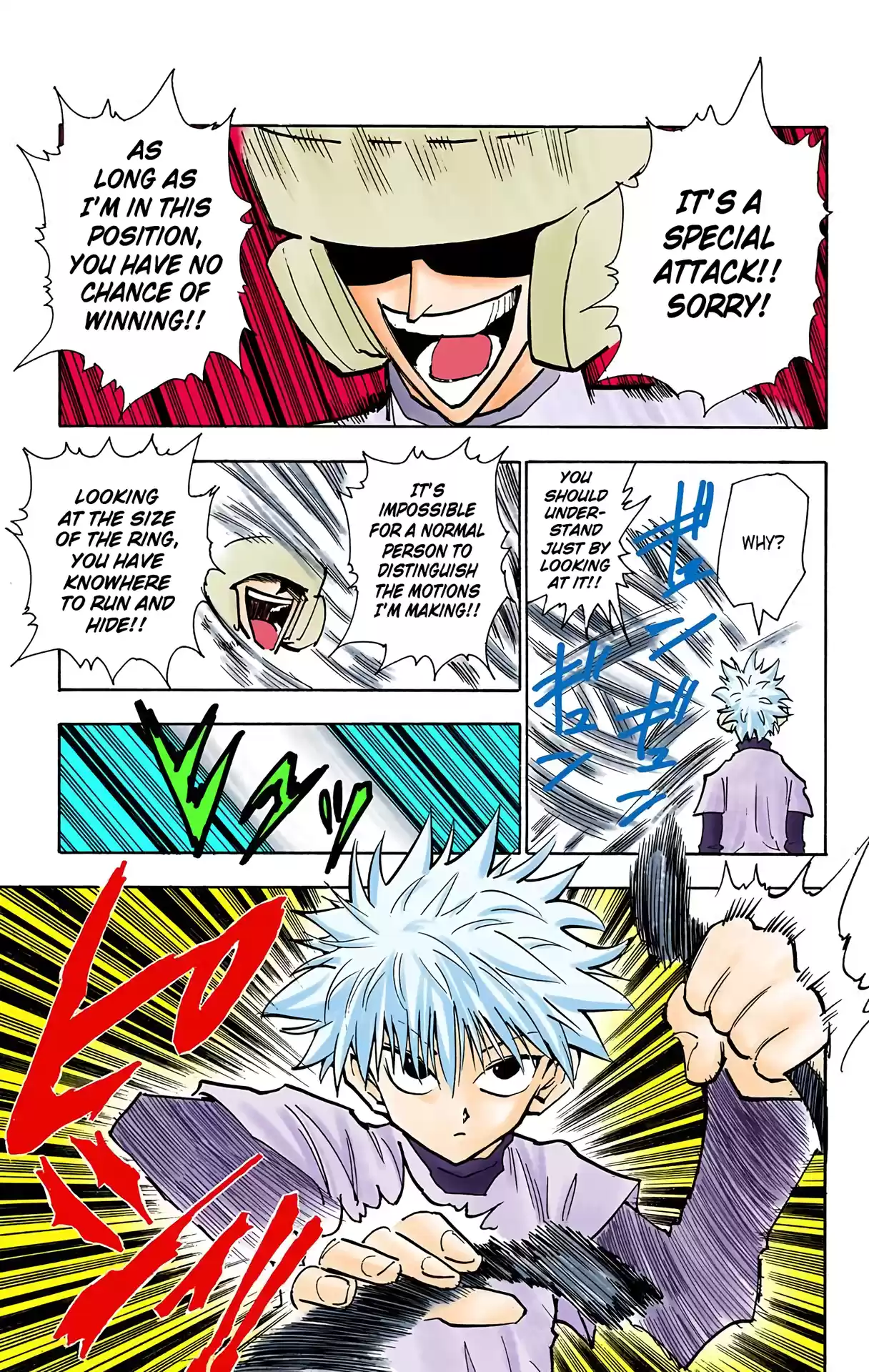 Hunter X Hunter Full Color Vol.7 Chapter 59: Making The Grade