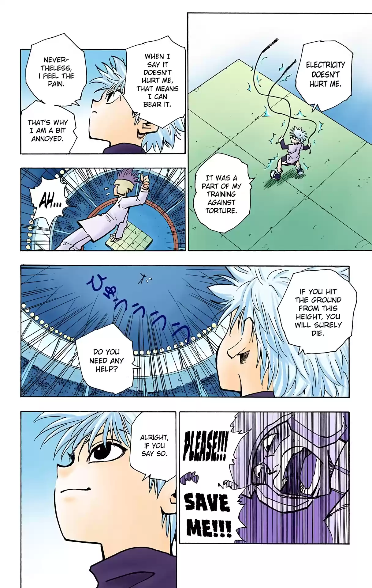Hunter X Hunter Full Color Vol.7 Chapter 59: Making The Grade