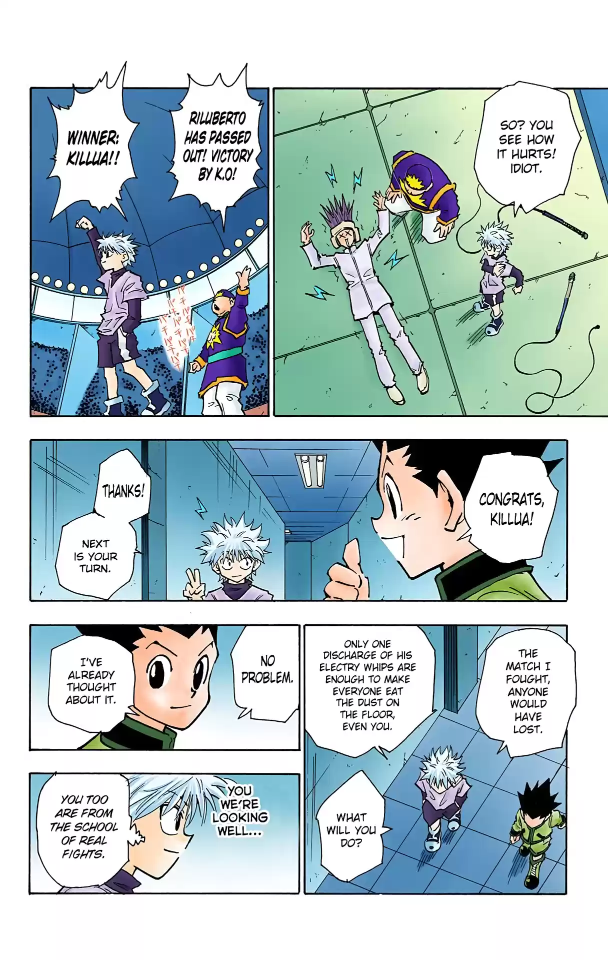 Hunter X Hunter Full Color Vol.7 Chapter 59: Making The Grade