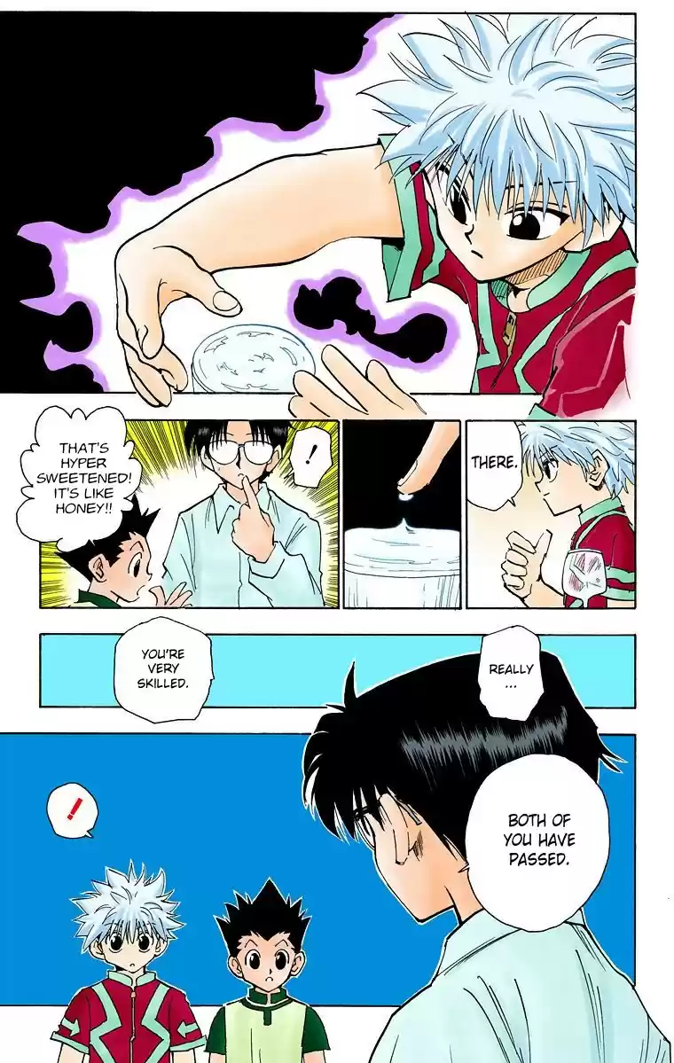 Hunter X Hunter Full Color Vol.7 Chapter 60: Passing The Exam