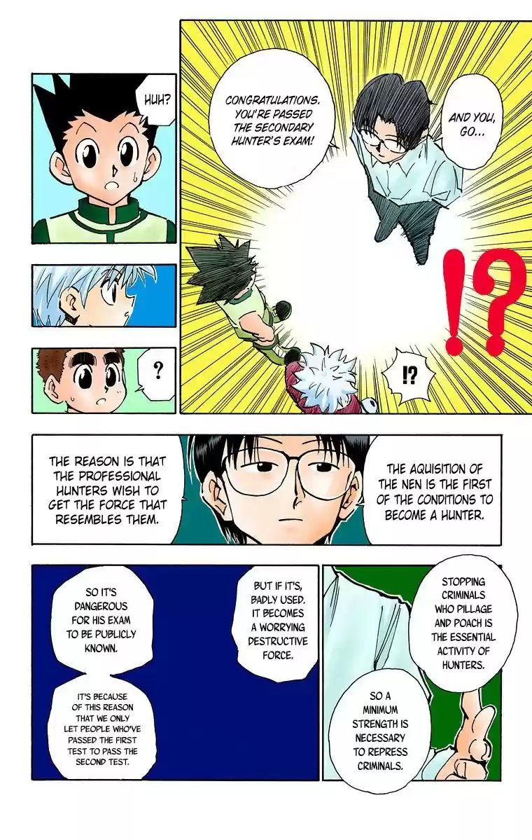 Hunter X Hunter Full Color Vol.7 Chapter 60: Passing The Exam