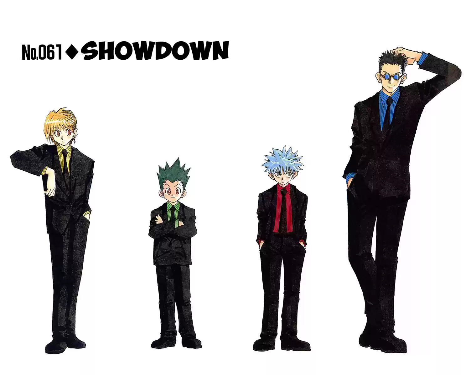 Hunter X Hunter Full Color Vol.7 Chapter 61: Showdown