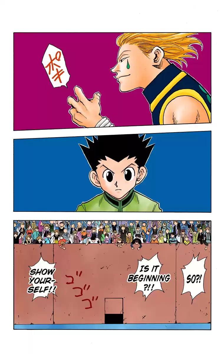 Hunter X Hunter Full Color Vol.7 Chapter 61: Showdown